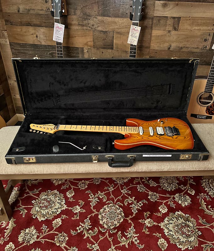Schecter USA California Custom Shop Sunset FR 1996 w/ OHSC