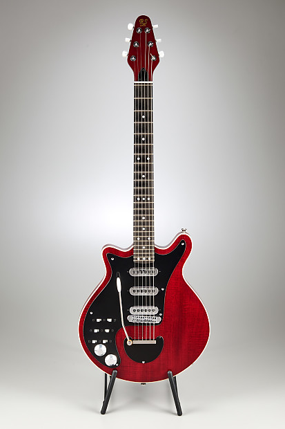 Brian may deals left handed guitar