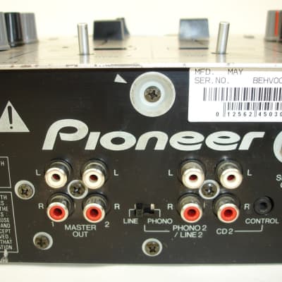 Pioneer DJM-300S DJミキサー Pioneer DJM-300-S DJ Preamp Mixer 2 Channel Mixing Equalizer
