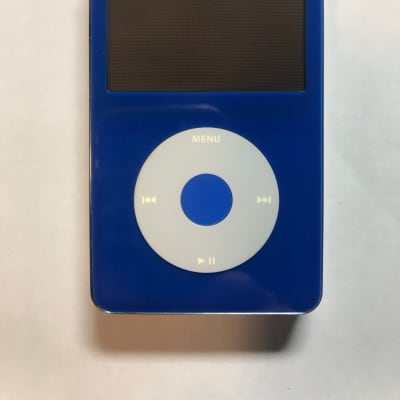 Apple iPod CLASSIC 60GB 5th Gen video A1136 2005 - Blue NEW BATTERY | Reverb