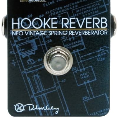 Keeley Hooke Spring Reverb Tremolo and Fugue Pedal image 2