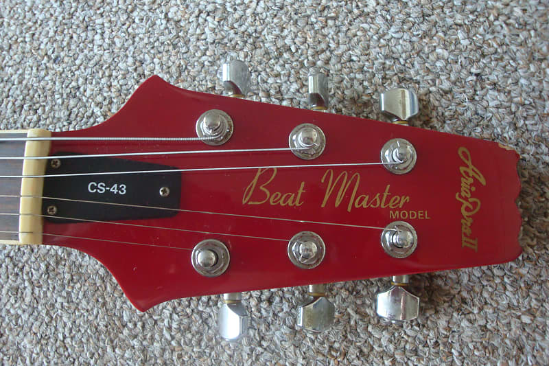 Aria Pro II CS-43 Beat Master 1989 Red Made in Japan | Reverb