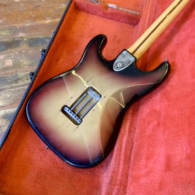 Fernandes Burny Custom strat 1976 Sunburst original vintage mij japan 1970’s Stratocaster image 12
