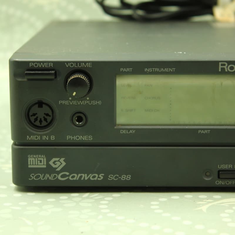 Roland SC-88 Sound Canvas Sound Module Made in Japan FedEx Roland SC-88 Sound Canvas Sound Module Made in Japan FedEx