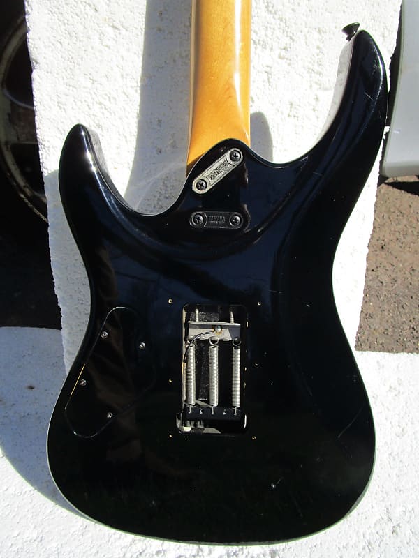 Yamaha RGZ Series Guitar, 1988, Japan, Black, EMG Pickups
