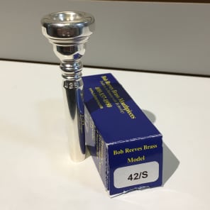 Bob Reeves 42S 42/S (Shallow Bowl) Screw-top Trumpet Mouthpiece