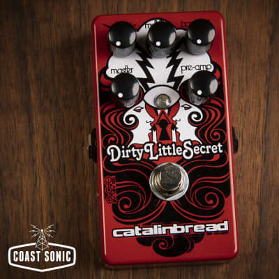 Catalinbread Dirty Little Secret Overdrive *Limited Edition Red* for sale