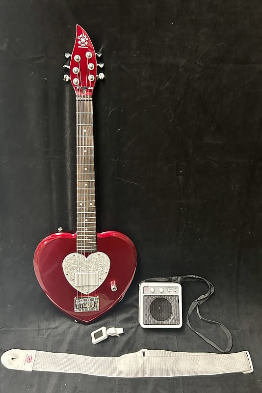 Daisy Rock Heartbreaker ♥️ - with amp & accessories | Reverb