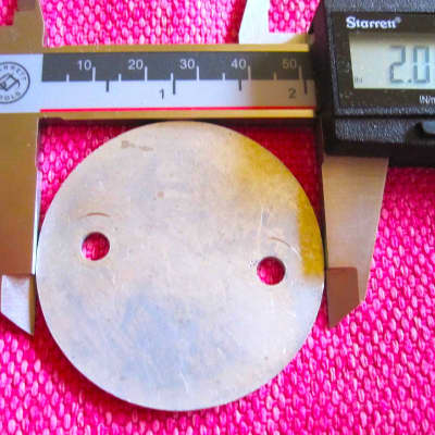 Tom Reinforcement Mount Backing Plate - Vintage (USED) image 3