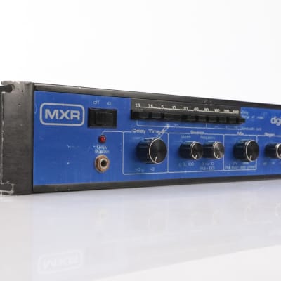 MXR 113 Digital Delay Blue Face Rack Unit #35619 | Reverb