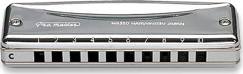 Suzuki MR-350-E Promaster Harmonica. Key of E image 1