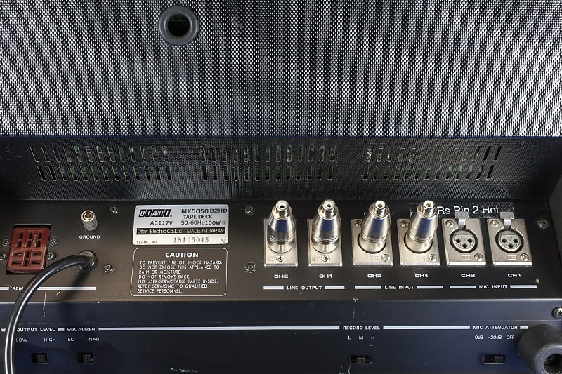 Otari MX-5050 B2HD Professional Reel to Reel Mastering Tape Recorder 2-T &  4-Track Playback 15ips