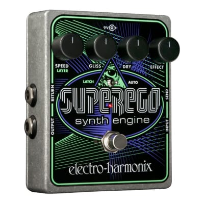 Electro-Harmonix EHX Superego Synth Engine Guitar Synthesizer Effects Pedal image 1