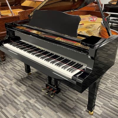 Yamaha Model C7 7'4" Grand Piano 1981 Restored - Polished Ebony image 1