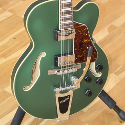 IBANEZ Artcore AFS75T MGF Metallic Green Flat / Hollow Body / AFS75T-MGF image 2