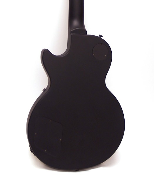 ギター Epiphone Goth Les Paul Studio BlackSatin Open Box Epiphone Goth Les Paul Studio Electric Guitar Black