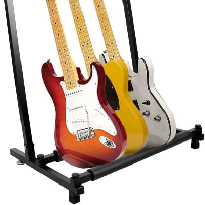 Guitar Stand top 9 Holder Guitar Folding Stand Rack Band Stage Bass Acoustic Guitar