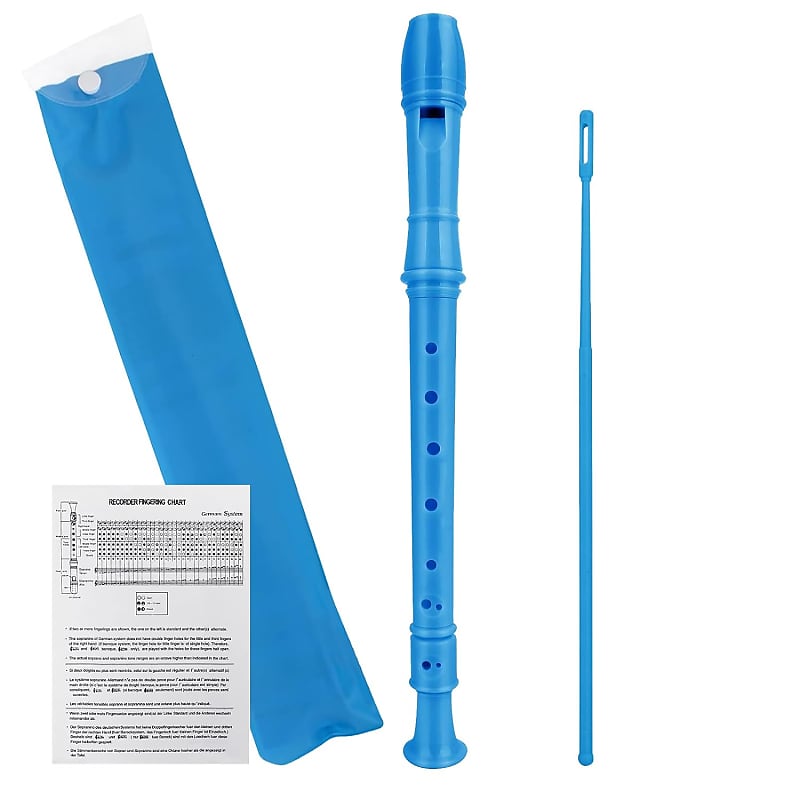 Soprano Recorder Instrument For Kids Beginners Student,8 Hole Reverb