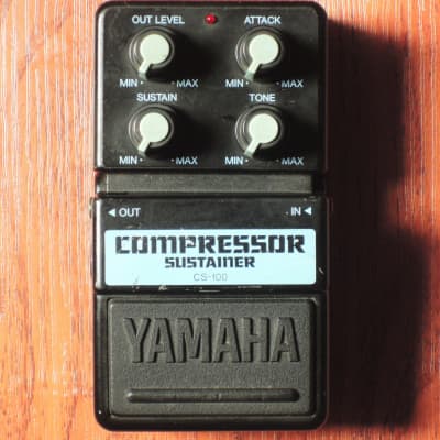 Vintage 80s Yamaha CO-100 Compressor Guitar Effect Pedal