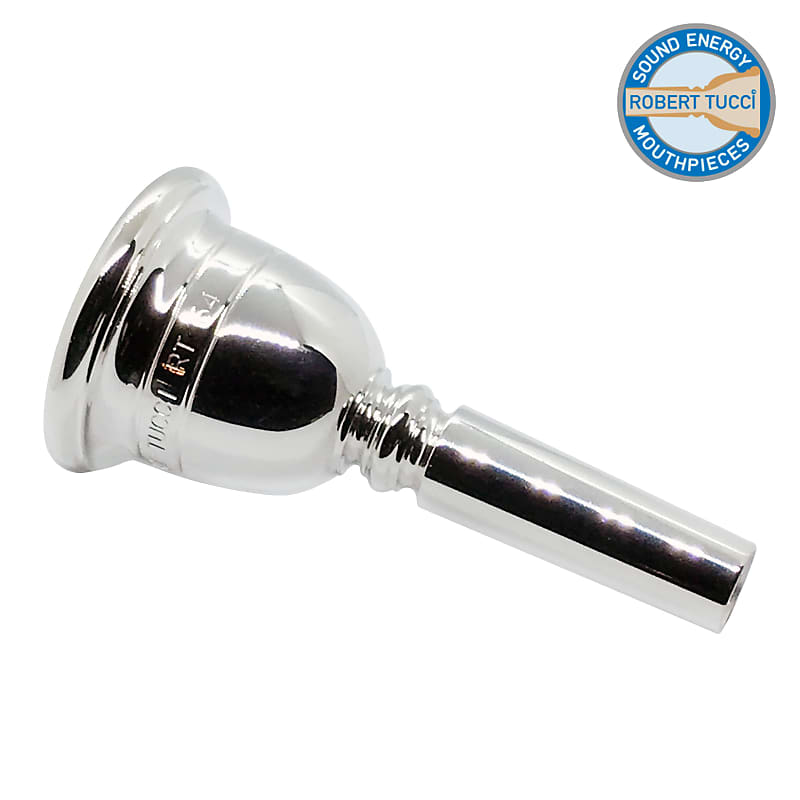 Robert Tucci RT-64 Tuba Mouthpiece - Silver / Small | Reverb