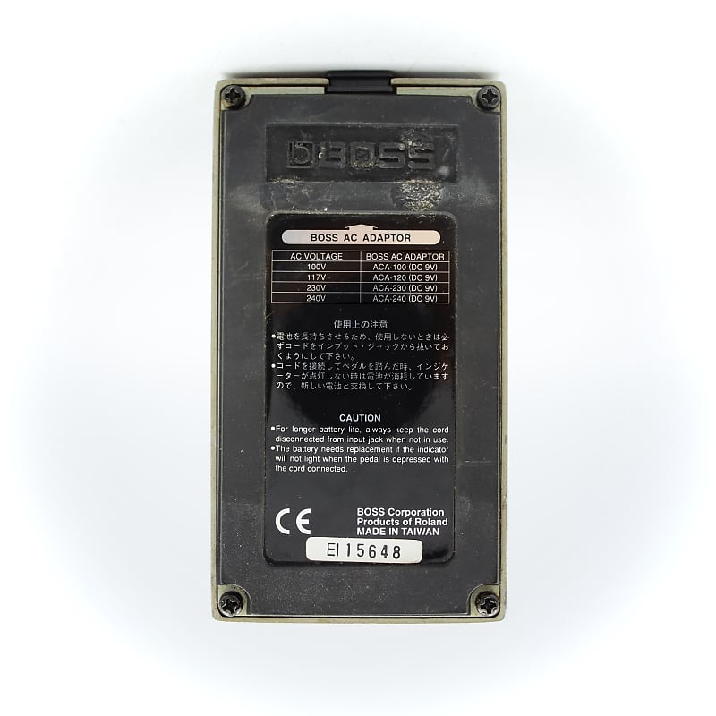 BOSS GE-7 Equalizer 黒ラベル ACA TAIWAN製 Boss GE-7 Equalizer Black Label 1995 Made in Taiwan ACA