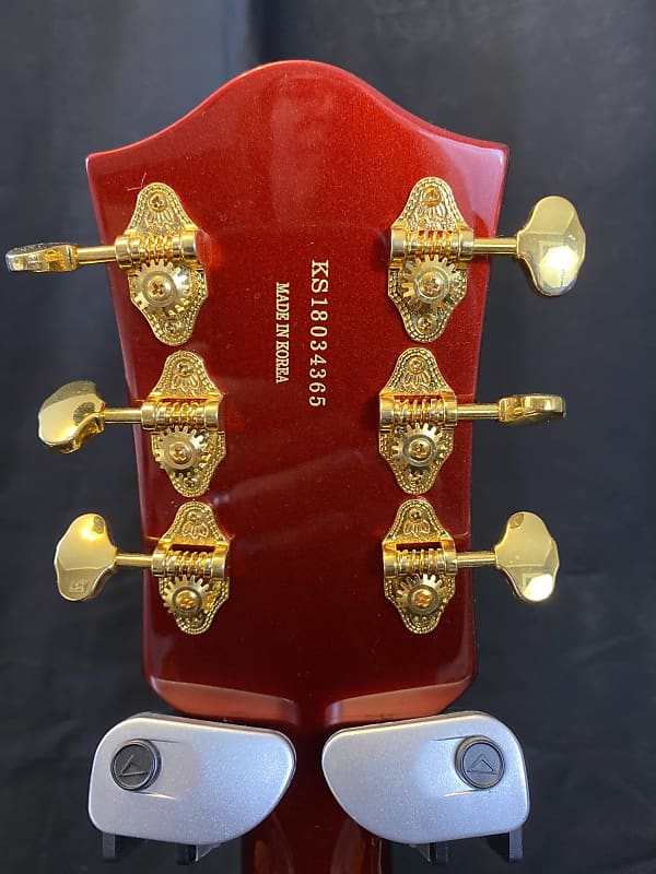 Gretsch FSR G5422TG Two Tone Sparkle White/Candy Apple Red