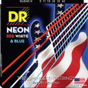 DR NUSAE-9 Neon Hi-Def Electric Guitar Strings - Light (9-42)