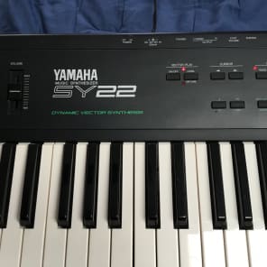 Holiday Sale -- $70 Off!  Rare Yamaha SY22 Dynamic Vector Synthesizer Keyboard AWM / AFM -- Nice! image 1