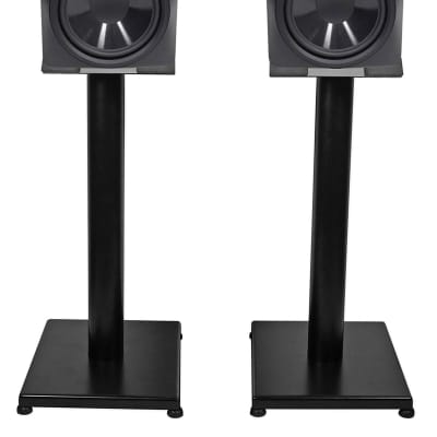 Pair Mackie MR824 8” 85 Watt Powered Active Studio Monitor Speakers+21" Stands image 1