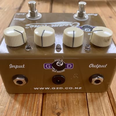 G2D Cream Tone CreamTone Overdrive & Boost Pedal. Boutique
