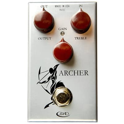 J. Rockett Audio Designs Archer Overdrive Boost Effect Pedal for sale