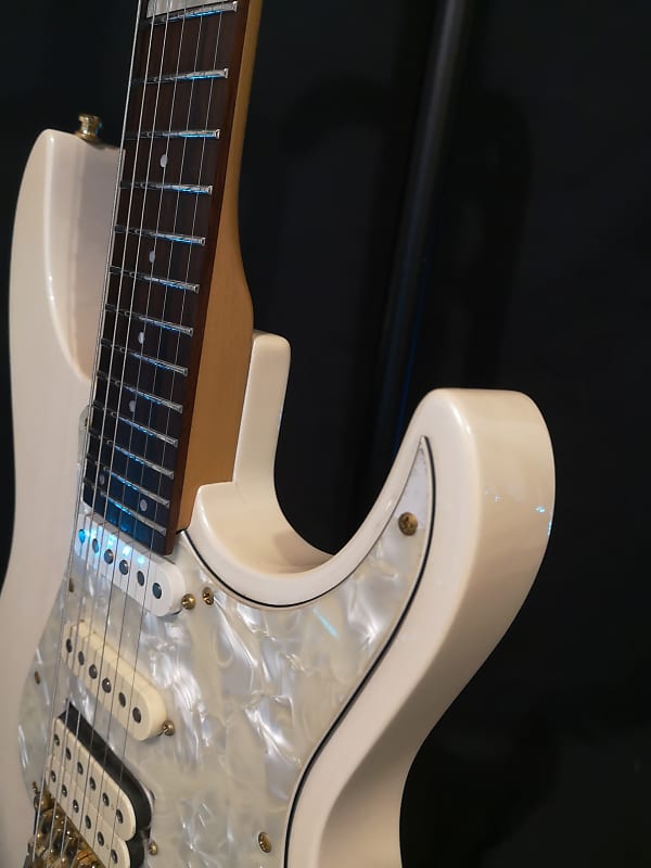 Fernandes LA-80KK 2000s Pearl White Made in Japan | Reverb