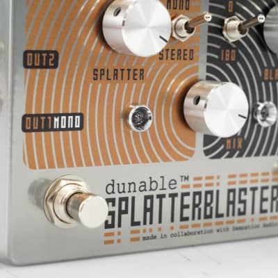 Dunable Damnation Audio SplatterBlaster Effect Pedal w/ MXR Cable #51311 image 10