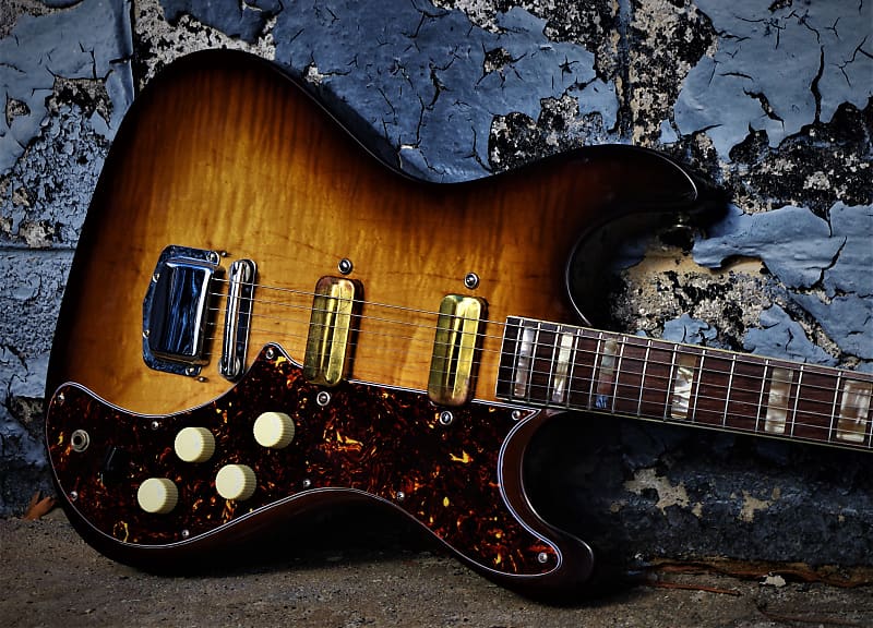 KAY K300 1965 Teaburst.  Totally restored. Vintage beauty. Loud. Great blues guitar. Tradesaccepted. image 1