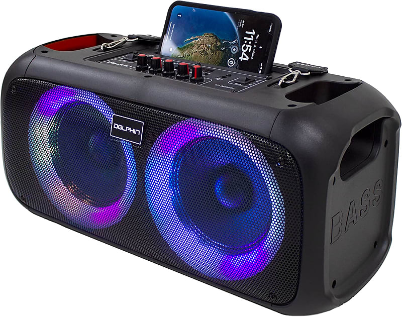 Dolphin SP-2600RBT BOOMBOX Dual 6.5