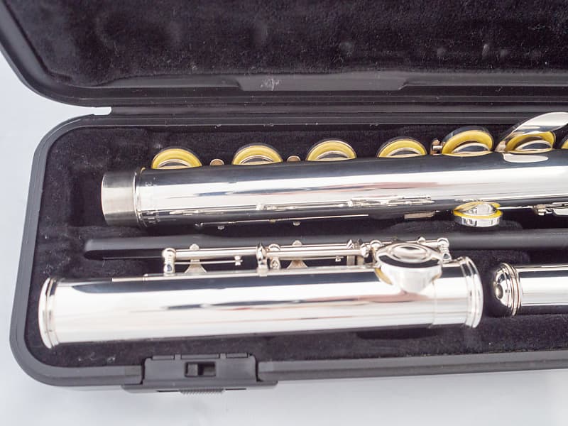 Yamaha YFL-271 Intermediate Flute Silver-plated Open-hole split-E *Mint*