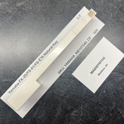 ORIGINAL Yamaha/Korg Replacement C/F Key (NB107540) for Yamaha DX7/DX5/DX9, SY77/SY85/SY99, Korg M1, Wavestation, Z1, etc