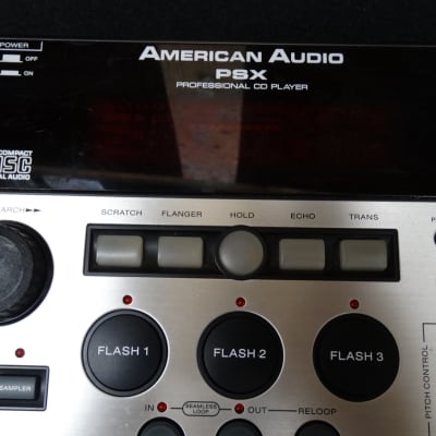 American Audio Pro Scratch X PSX Cd Scratch Controller Look! With Power Cord image 2