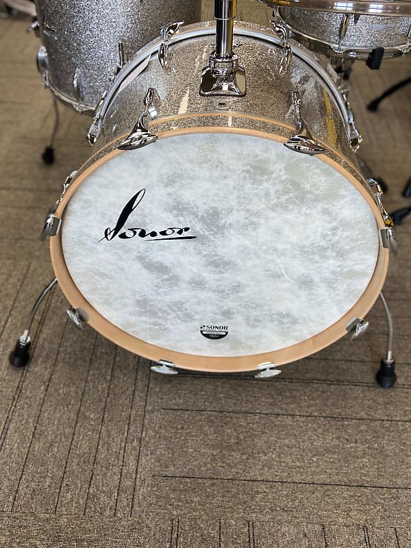 Sonor Vintage Series, 13x8,16x14,22x14,13x6 SN, VT-322WMCVSG Vintage Silver  Glitter