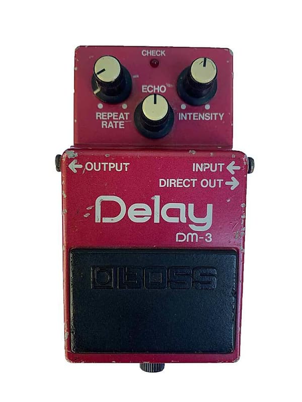 BOSS DM3 Delay Electric Guitar Pedal Reverb