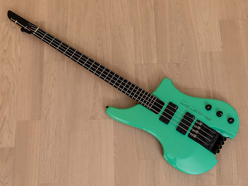 1990s Blaster Licensed by Philip Kubicki Ex Factor Headless Electric Bass  Seafoam Green, Japan