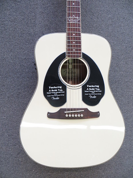 Fender Tony Alva White Lotus Sonoran Acoustic Electric Guitar