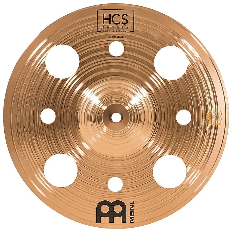 Meinl 12" HCS Bronze Trash Splash Cymbal image 1