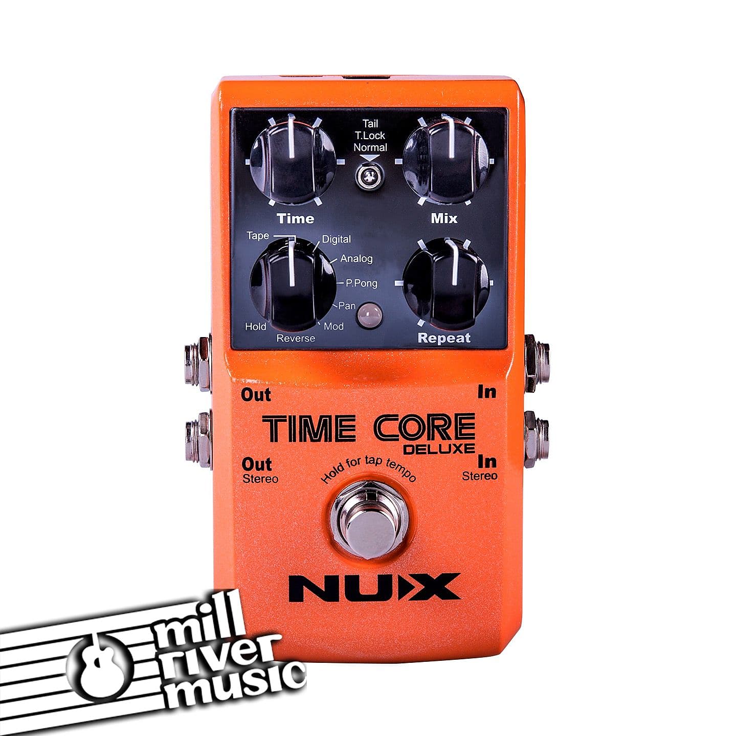 NuX Time Core Deluxe Multi-Delay Effects Pedal
