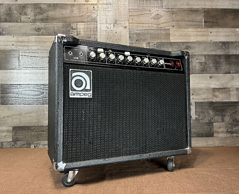 Ampeg V3 Guitar 50 Watt Tube Combo Amp - 80's