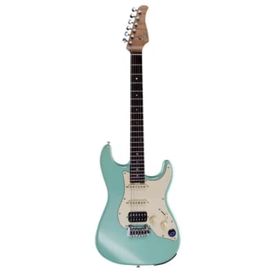 GTRS P800 Intelligent Surf Green Electric Guitar for sale