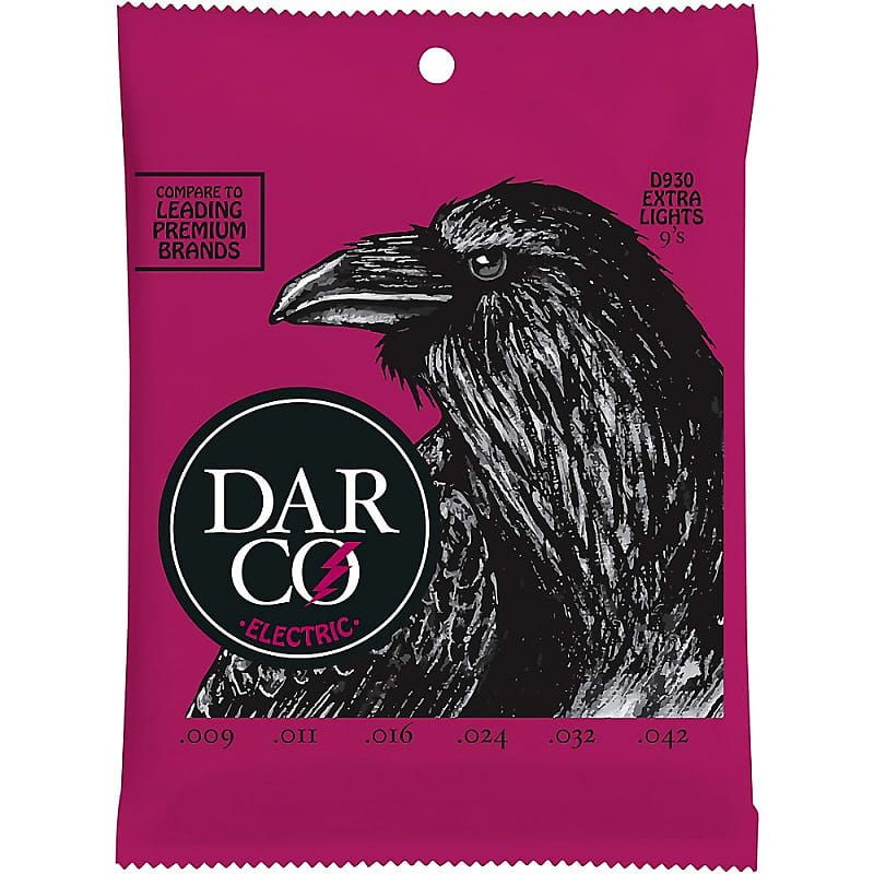 DARCO Electric Guitar Strings Extra Light Reverb