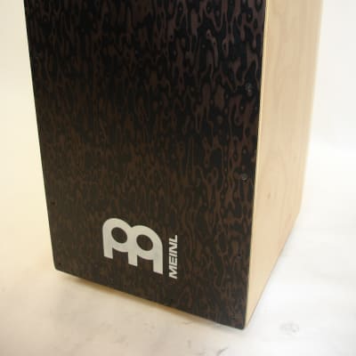 Meinl CAJ3MB-M Traditional String Cajon w/ Makah-Burl Wood Frontplate Includes Bag image 2