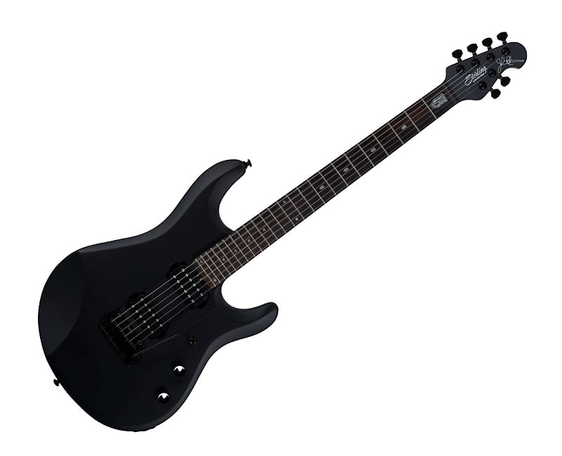 Sterling by Music Man JP60-SBK JP Electric Guitar - Stealth Black - B-Stock image 1