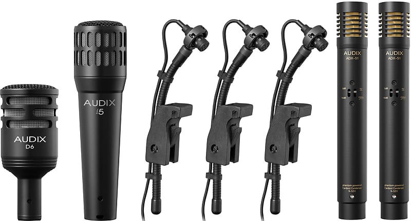 Audix DP7Micro Drum Microphone Pack image 1